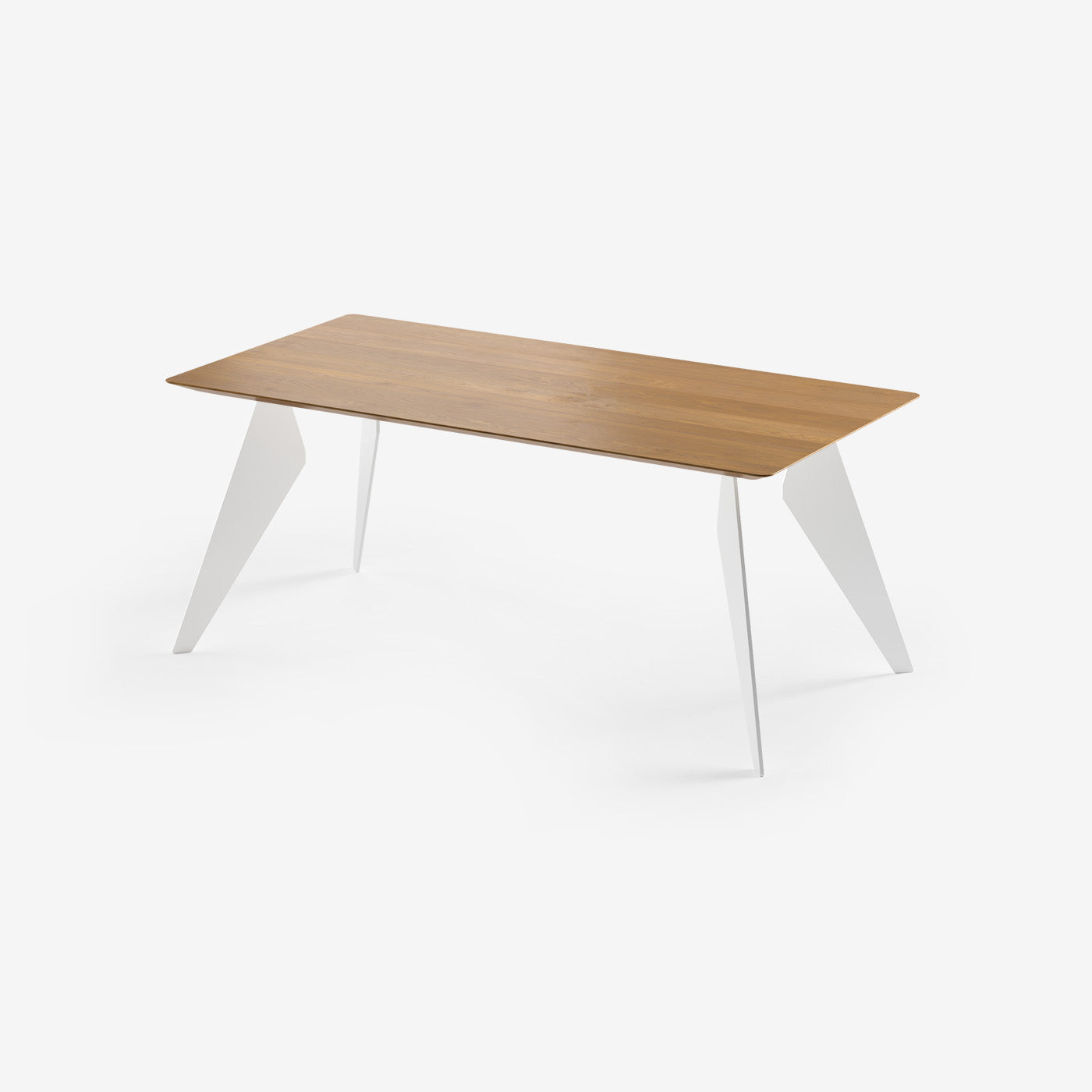 Esstisch Hoogland Weiß Honey 180x90 cm