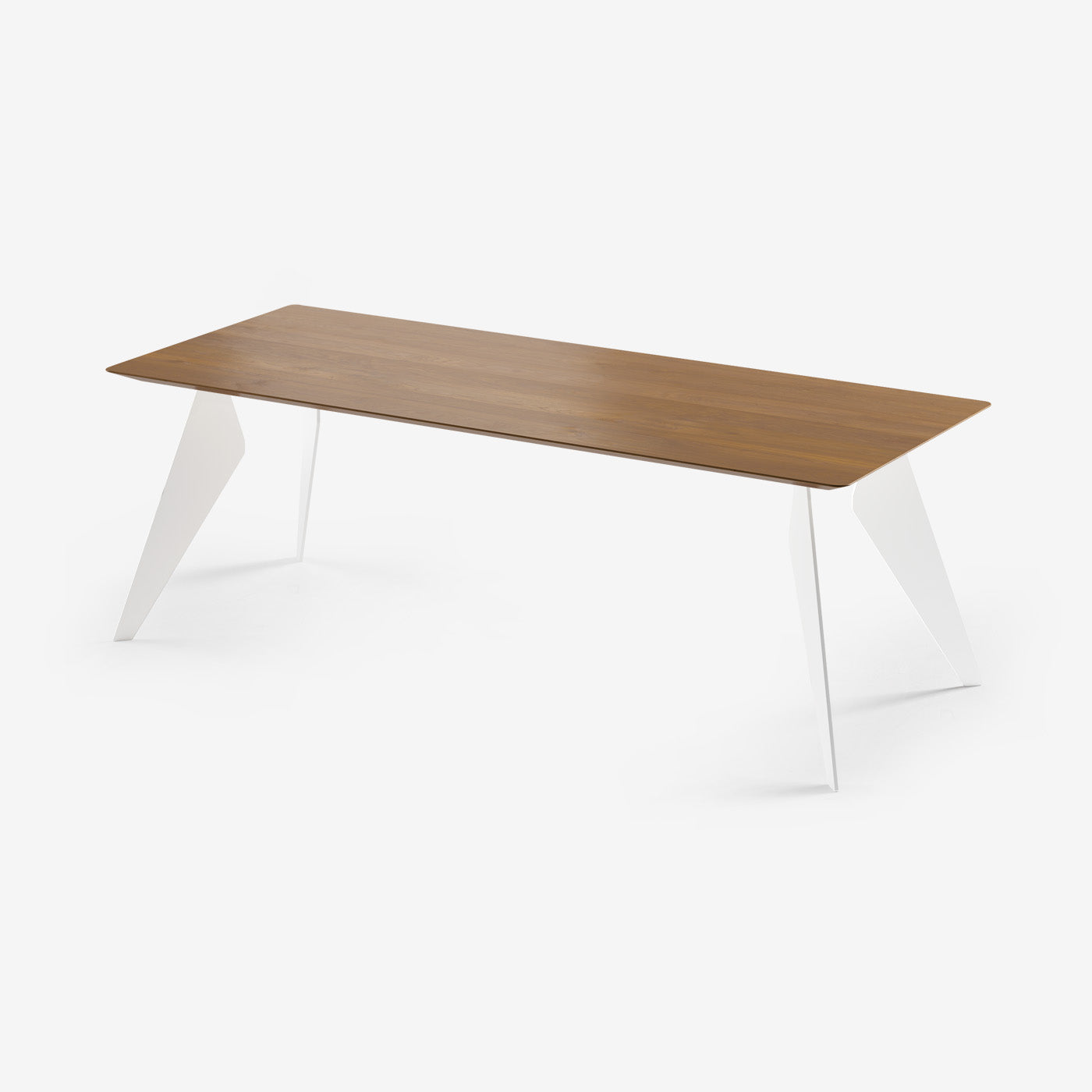 Esstisch Hoogland Weiß Honey 220x90 cm