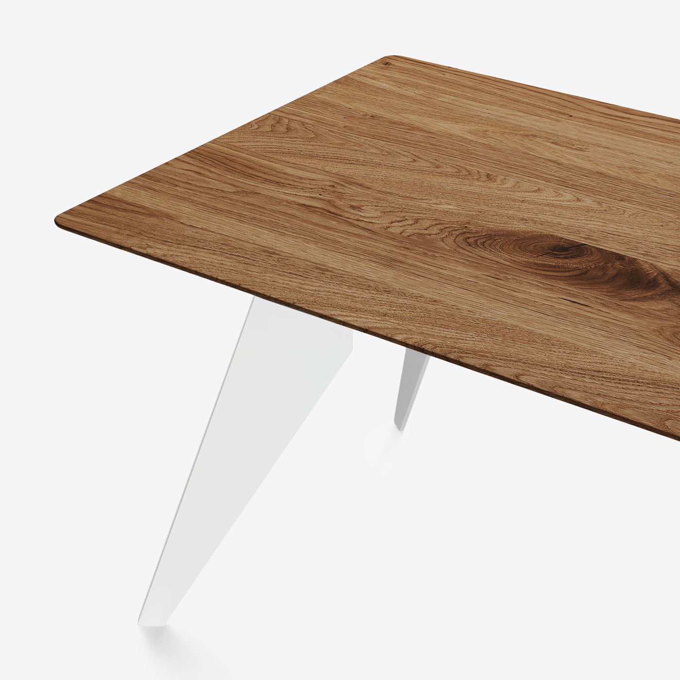 Esstisch Hoogland Weiß Honey Detail