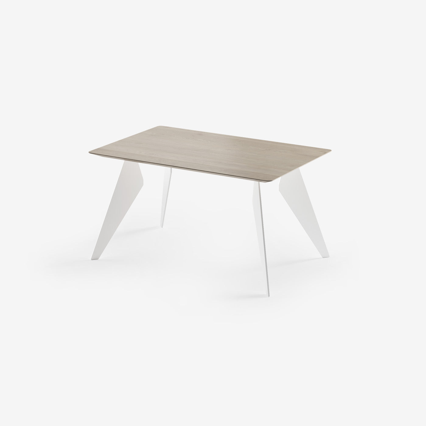 Esstisch Hoogland Weiß Milk 140x90 cm