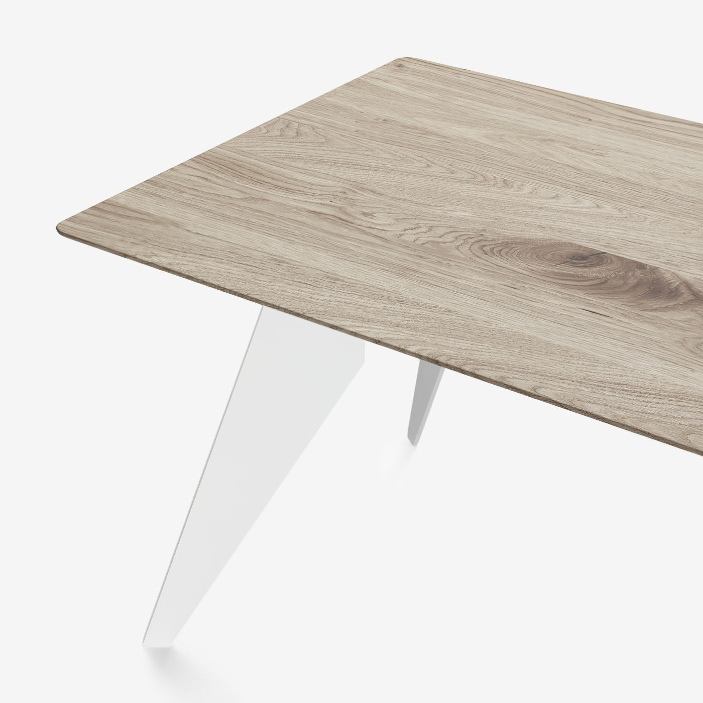 Esstisch Hoogland Weiß Milk Detail