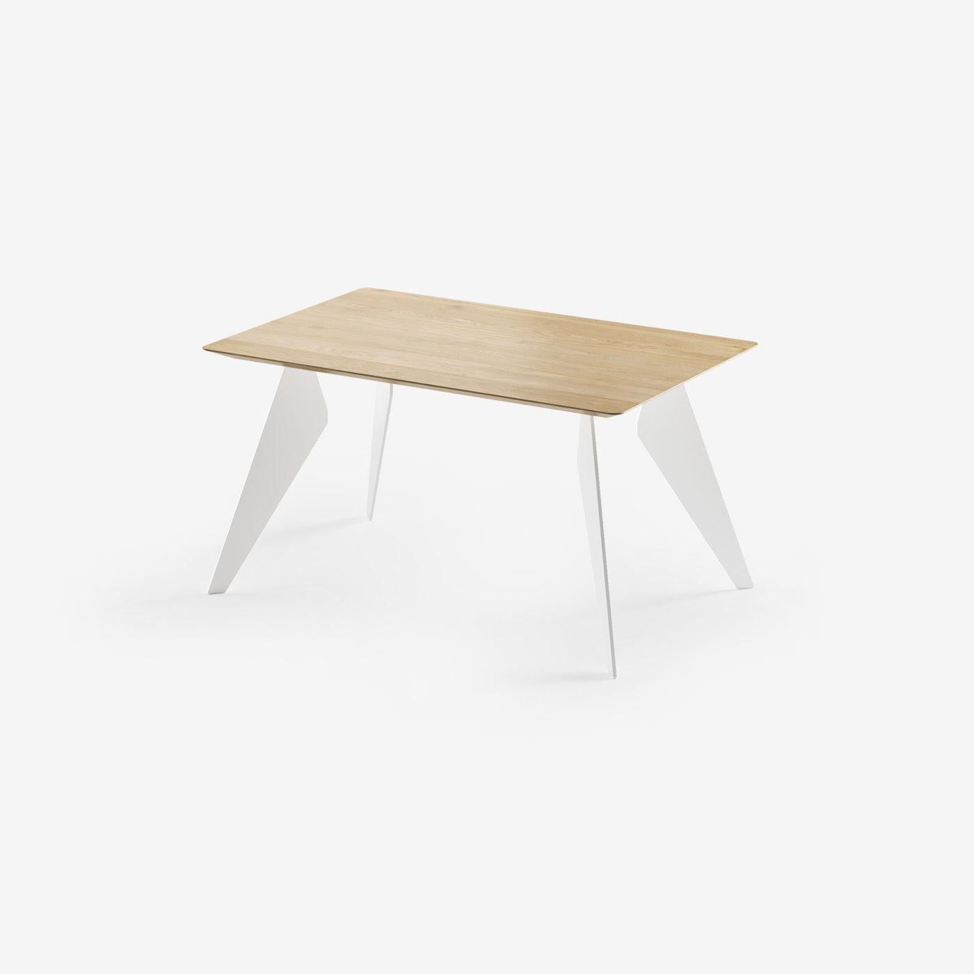 Esstisch Hoogland Weiß Oat 140x90 cm