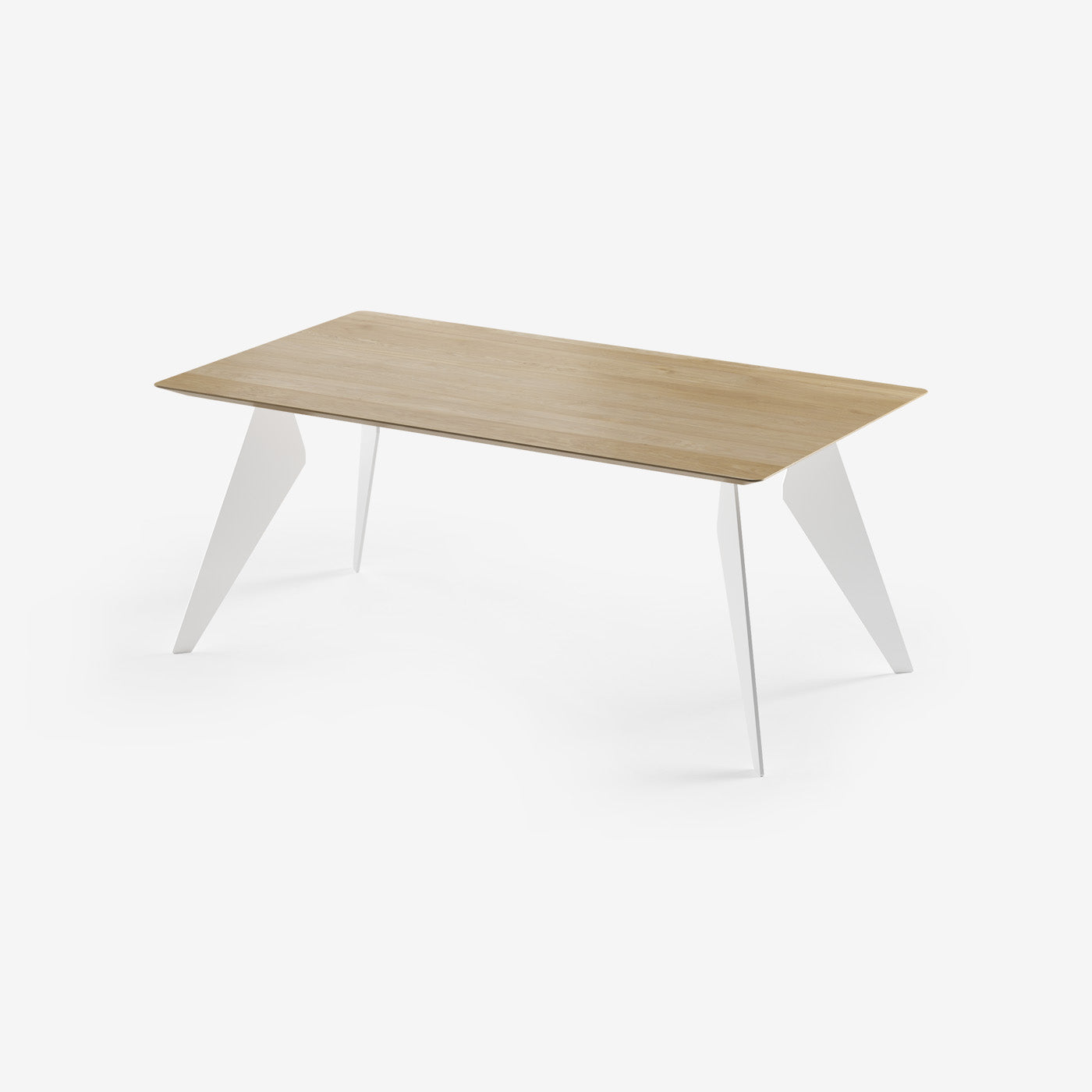 Esstisch Hoogland Weiß Oat 180x100 cm