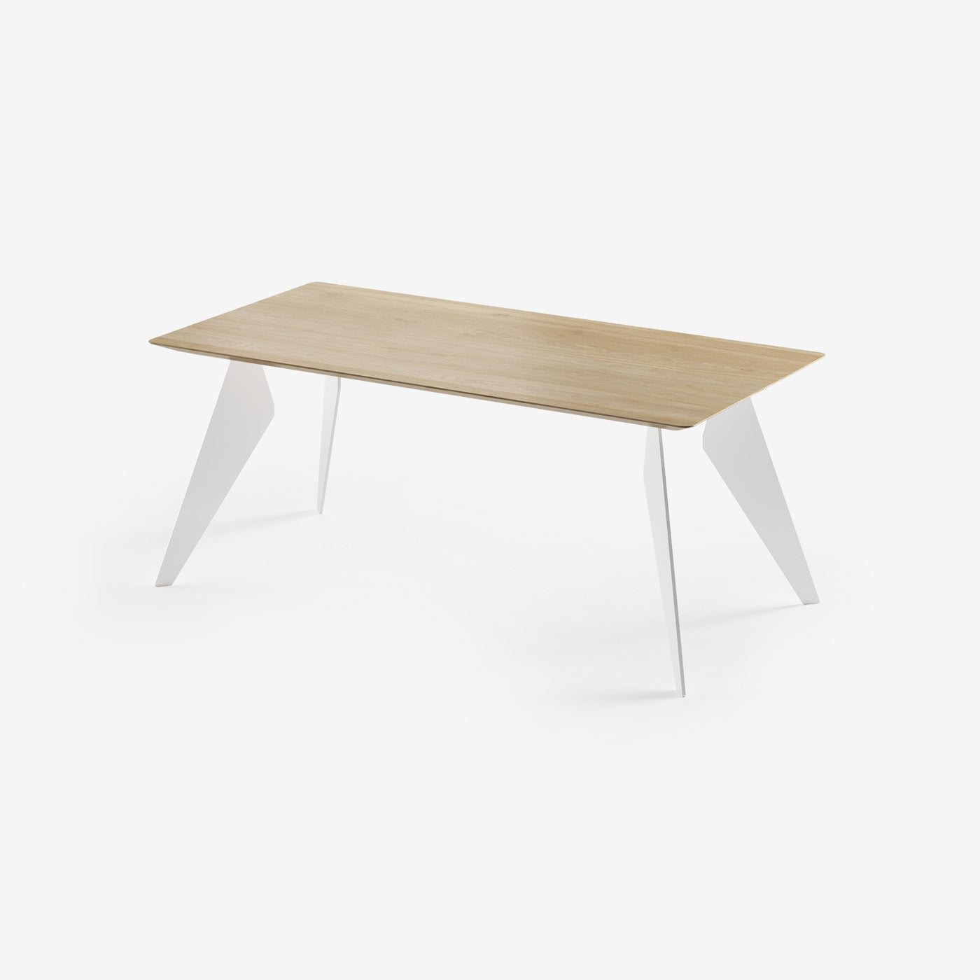 Esstisch Hoogland Weiß Oat 180x90 cm
