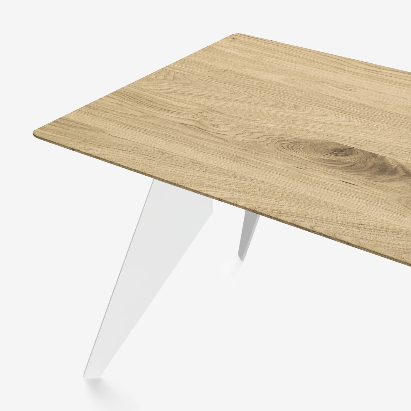 Esstisch Hoogland Weiß Oat Detail