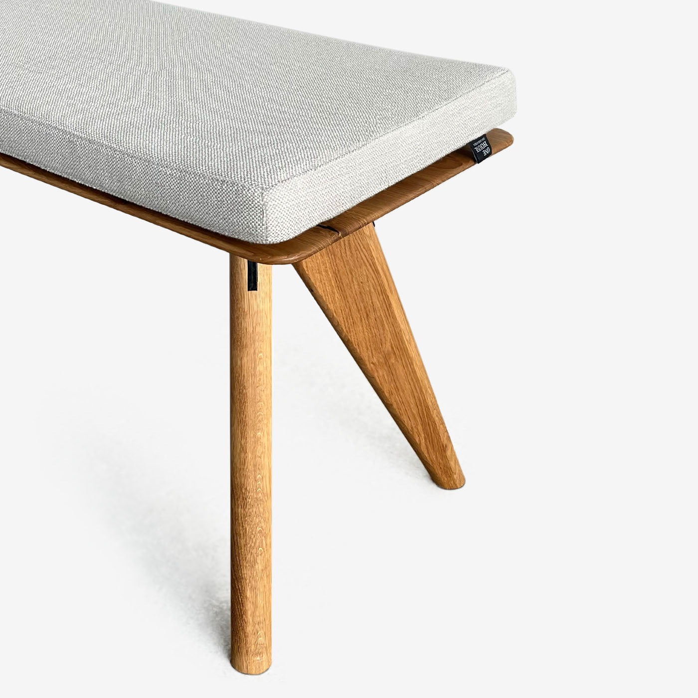 Hielke Sitzbank mit Sitzkissen