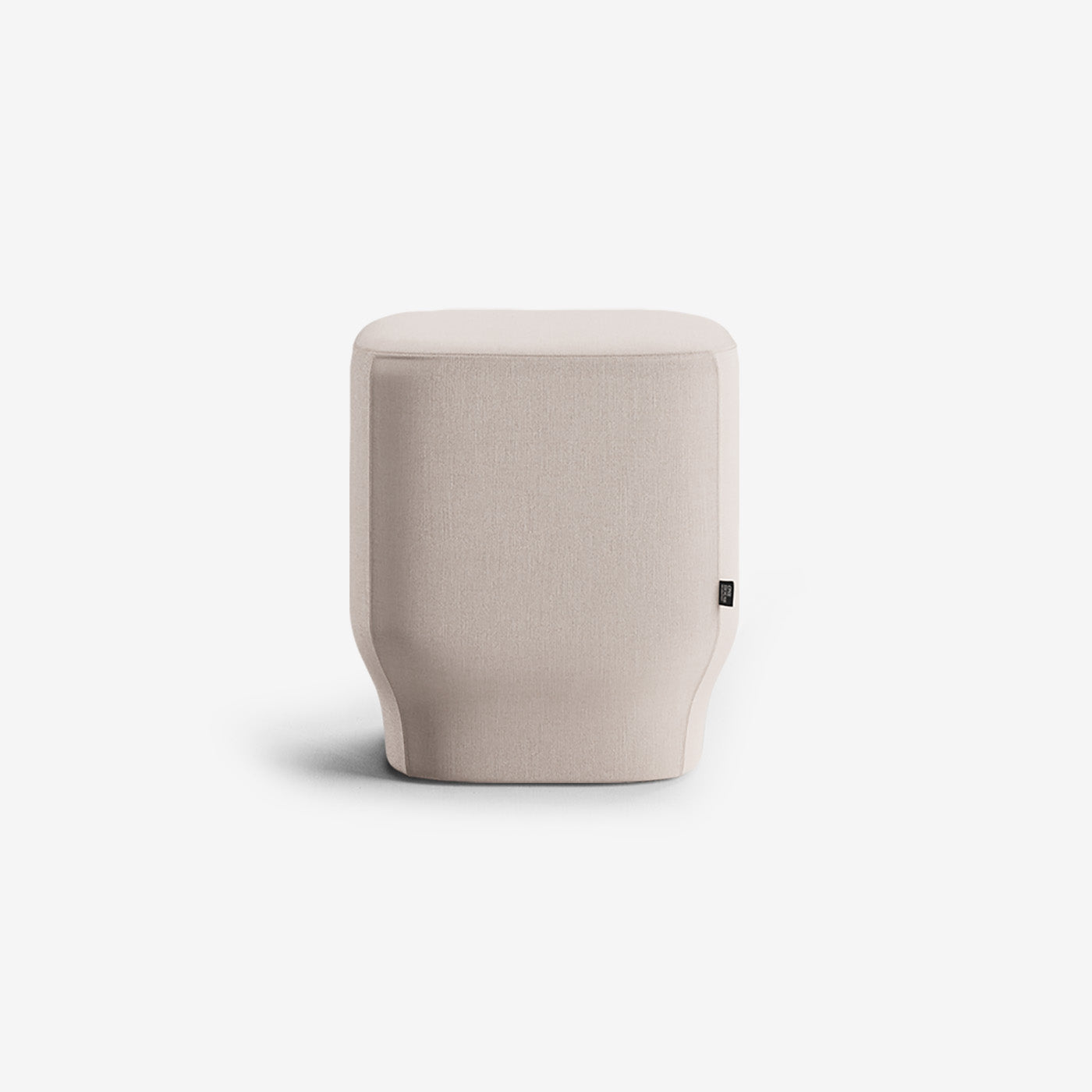 Hocker Hansje Nantes Linen Chalk