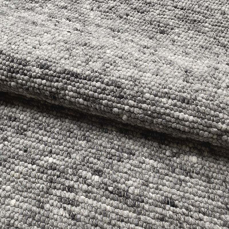 Wollteppich Hugs Dunkel Grau