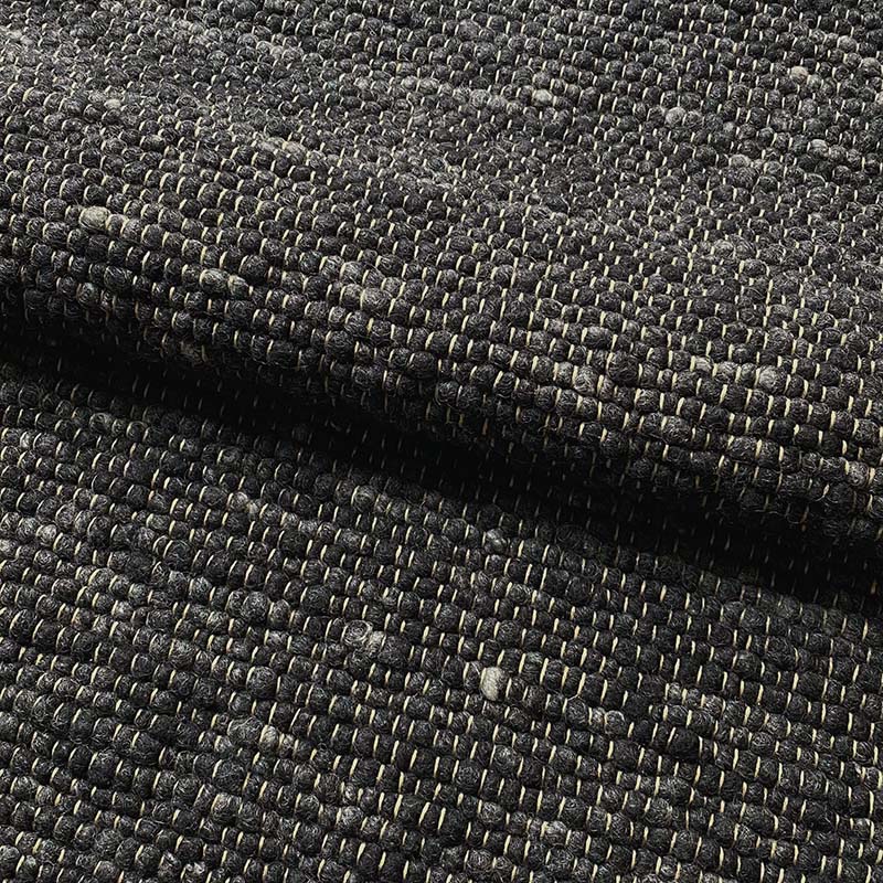 Wollteppich Hugs Schwarz