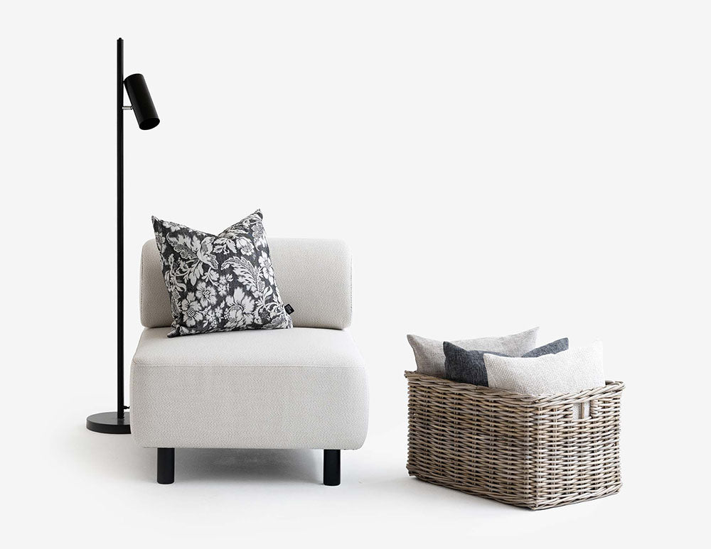Kissen Flower mit Border 1 Sofa-Element