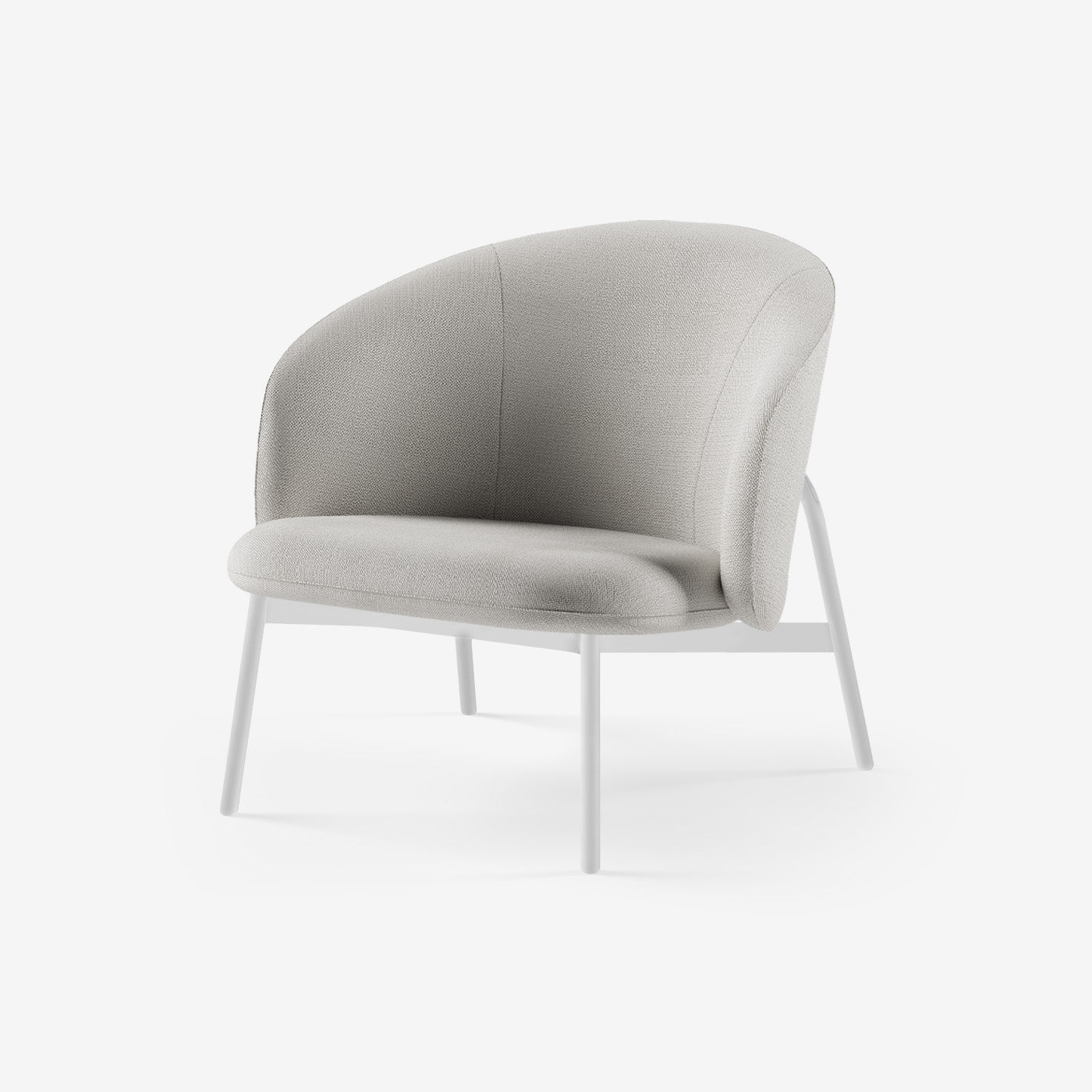 Maatje Loungesessel Weiß Savant Grey