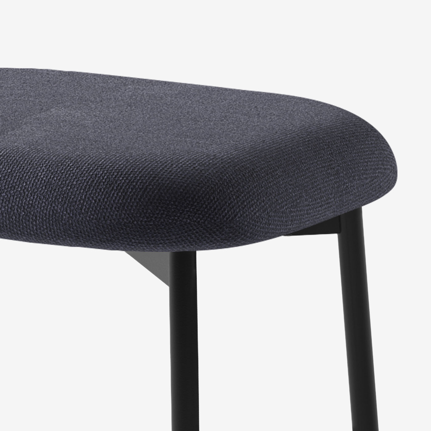 Maatje Ottoman Heritage Indigo Schwarz Detail