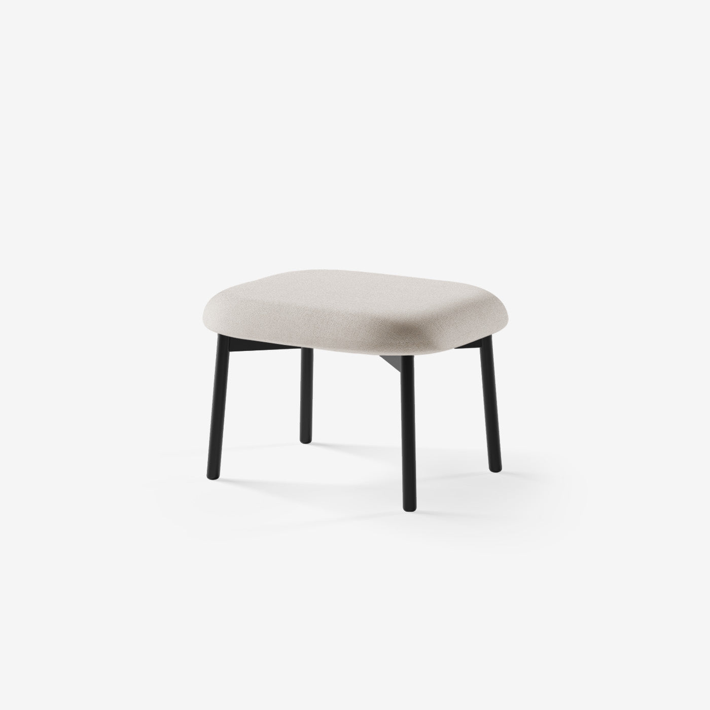 Maatje Ottoman Nantes Linen Chalk