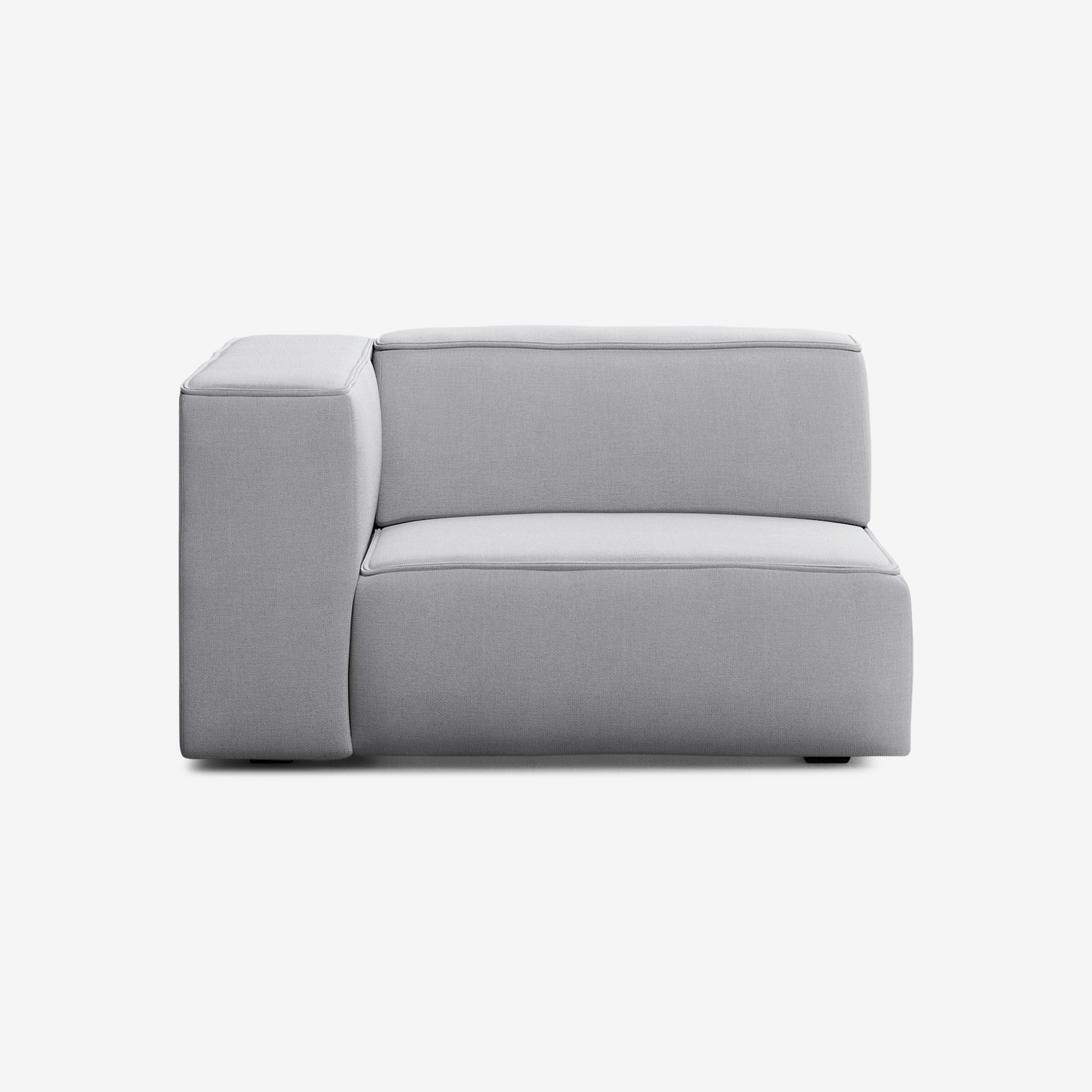 Meester Sofa 1,5 Sitzer Links Nantes Grey Chine