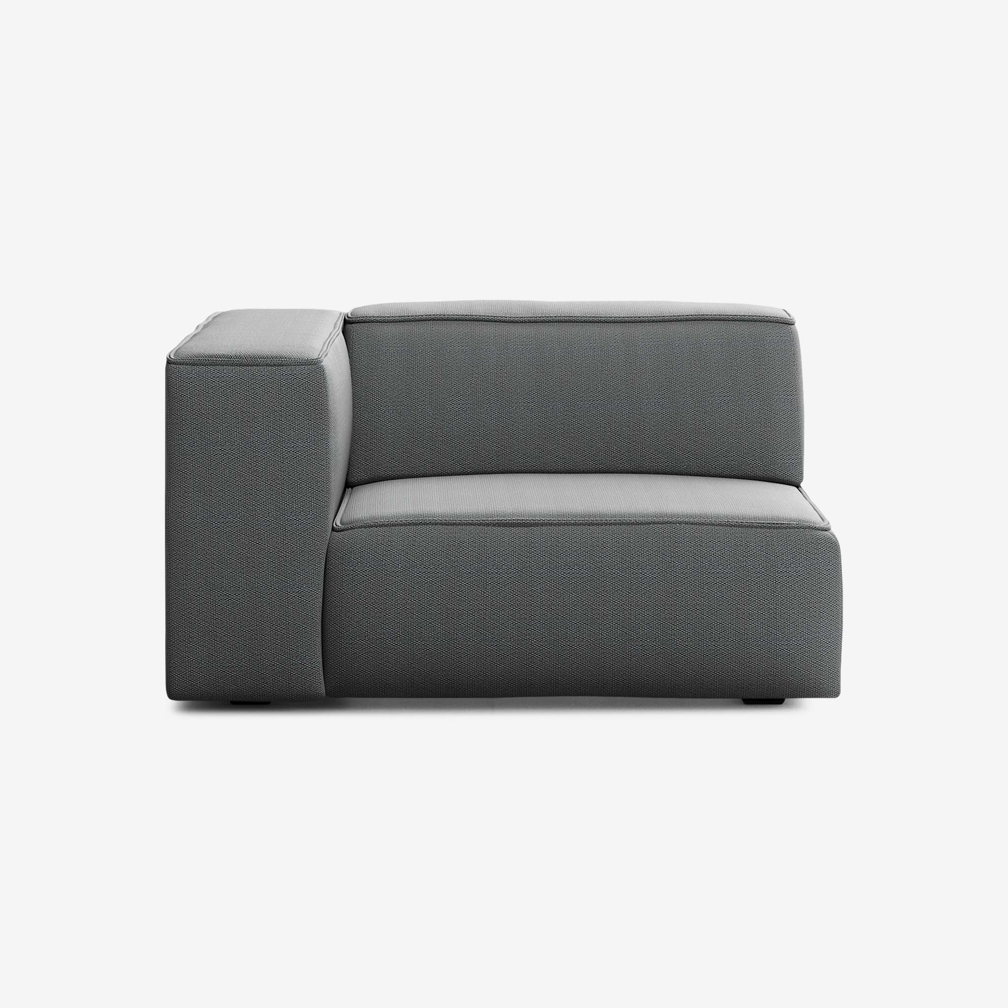 Meester Sofa 1,5 Sitzer Loop Charcoal Rechts