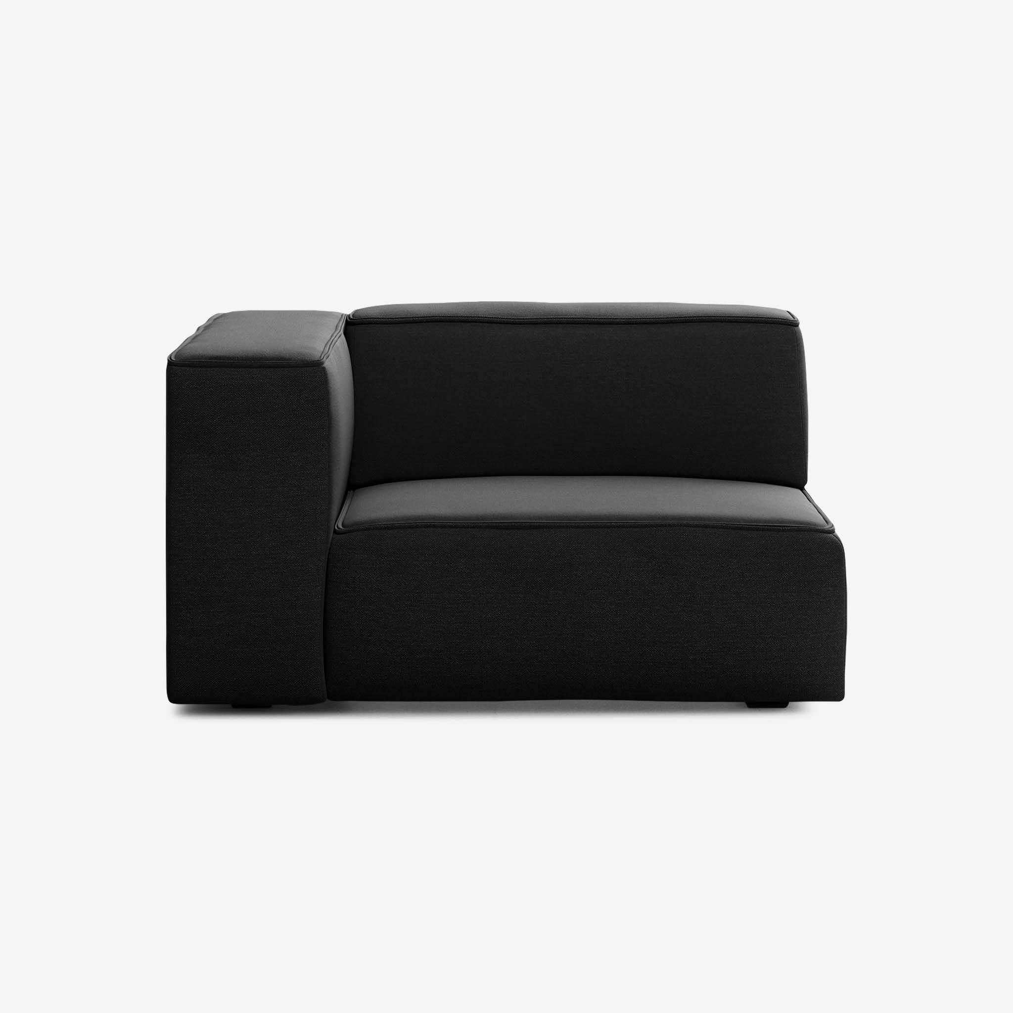 Meester Sofa 1,5 Sitzer Nantes Sooty Links