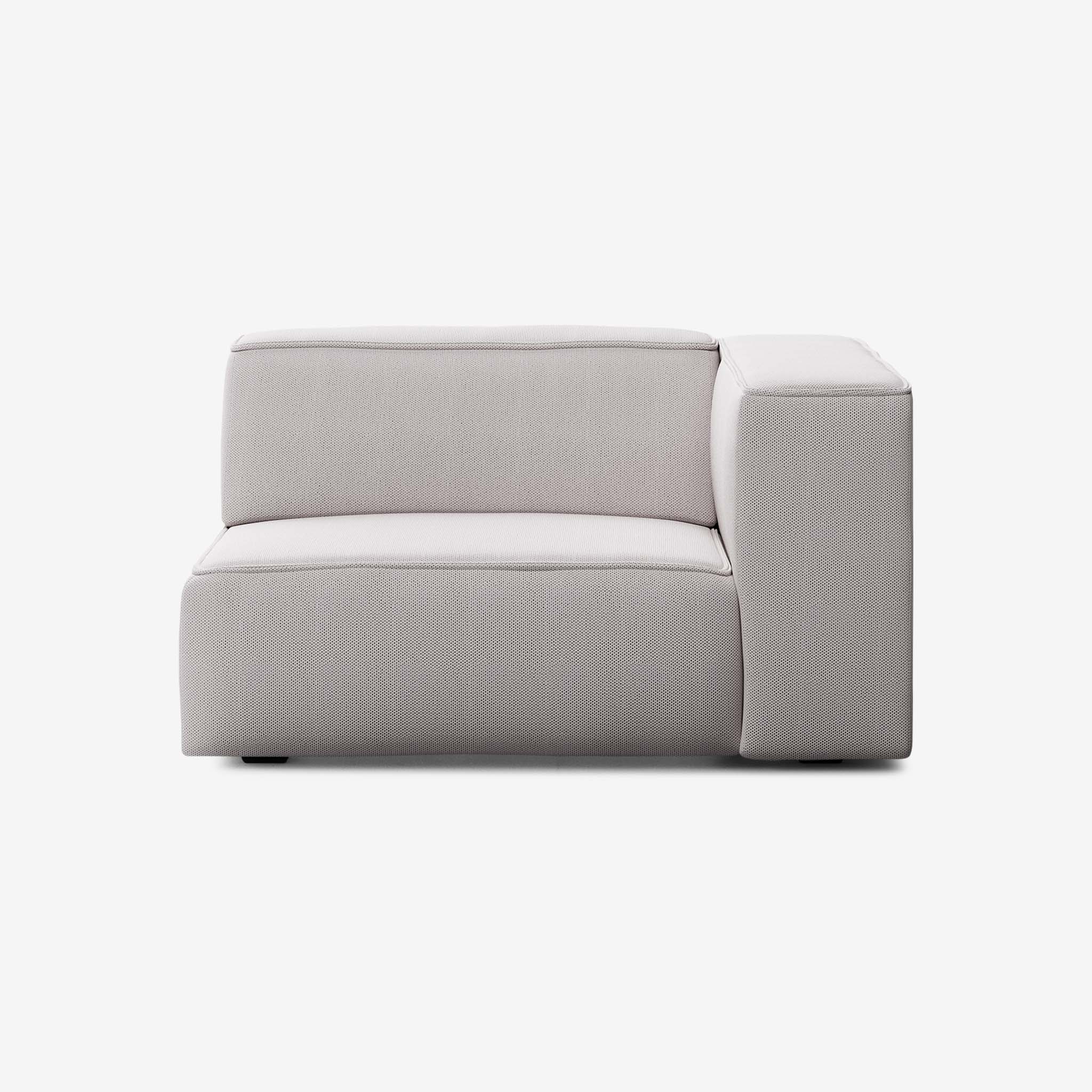 Meester Sofa 1,5 Sitzer Rechts Arc Concrete
