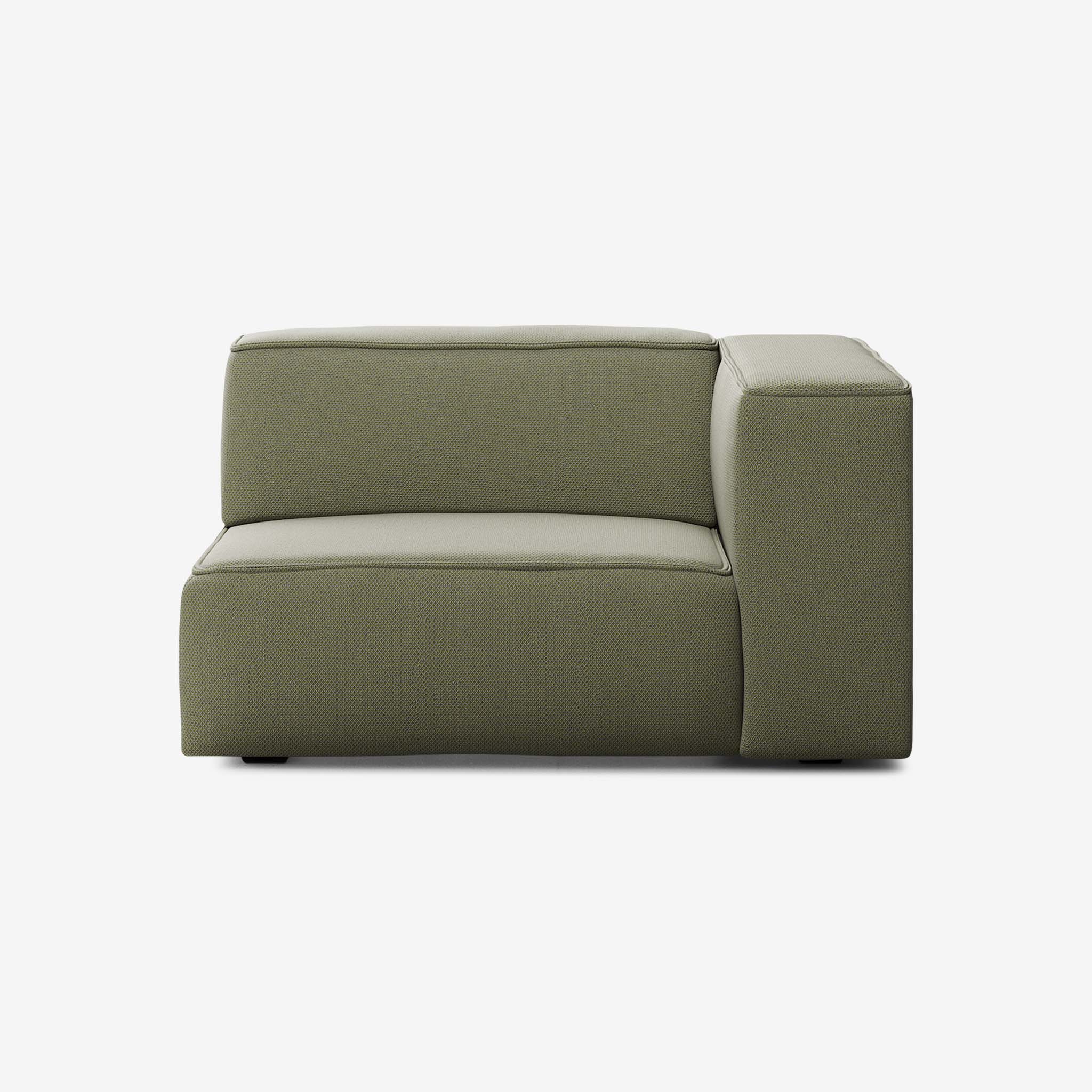 Meester Sofa 1,5 Sitzer Rechts Arc Oxide