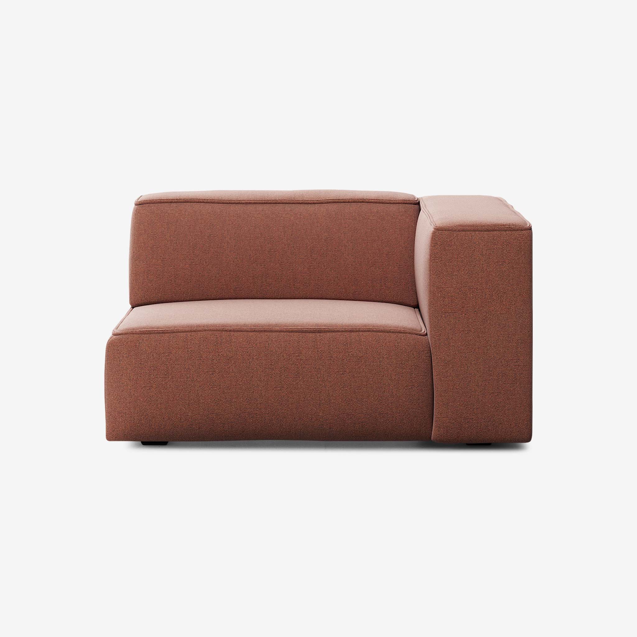 Meester Sofa 1,5 Sitzer Rechts Heritage Rust