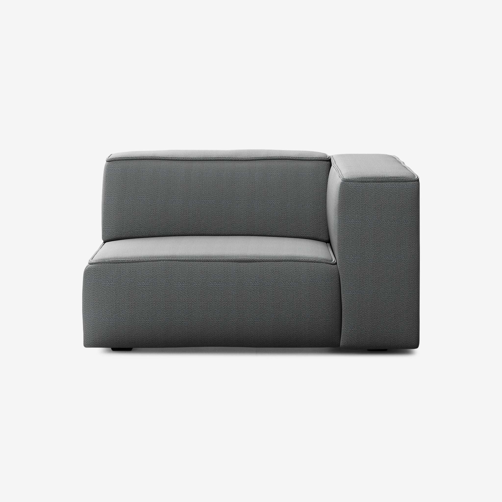 Meester Sofa 1,5 Sitzer Rechts Loop Charcoal