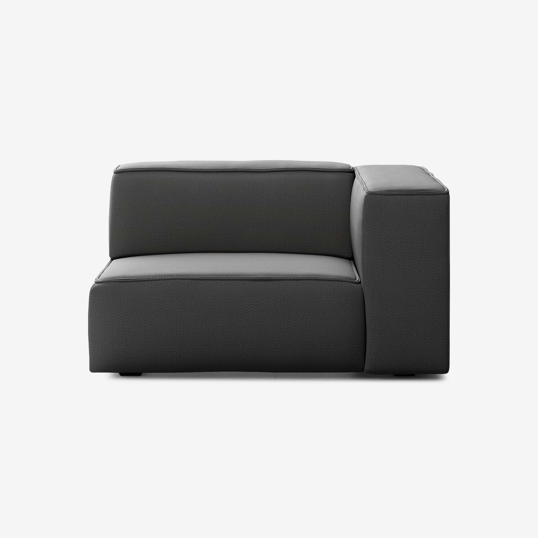 Meester Sofa 1,5 Sitzer Rechts Loop Shadow