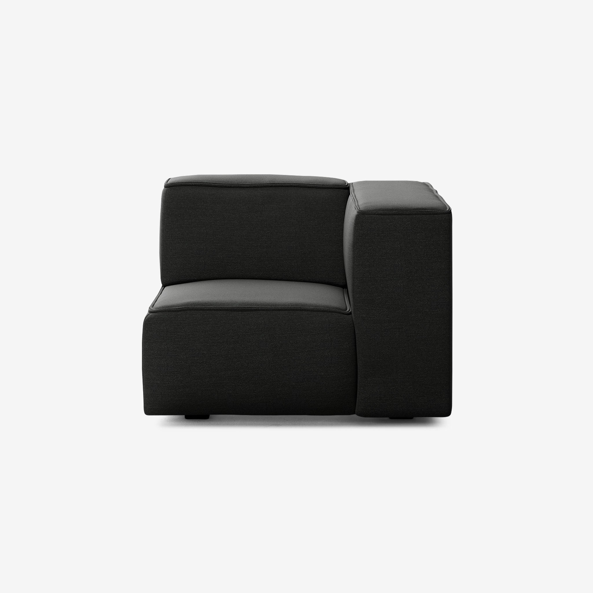 Meester Sofa 1 Sitzer Rechts Nantes Sooty