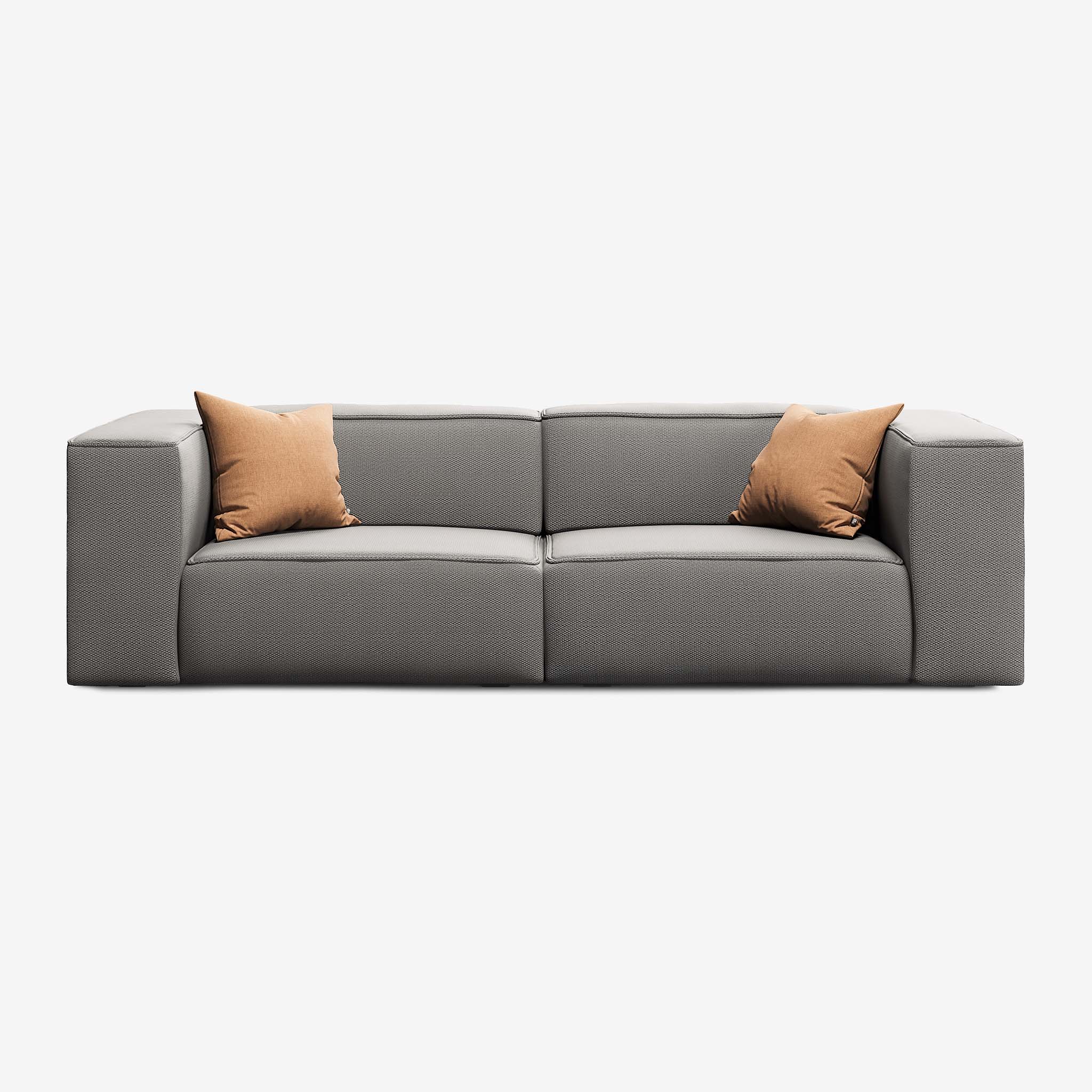 Meester Sofa 254x100 Loop Charcoal