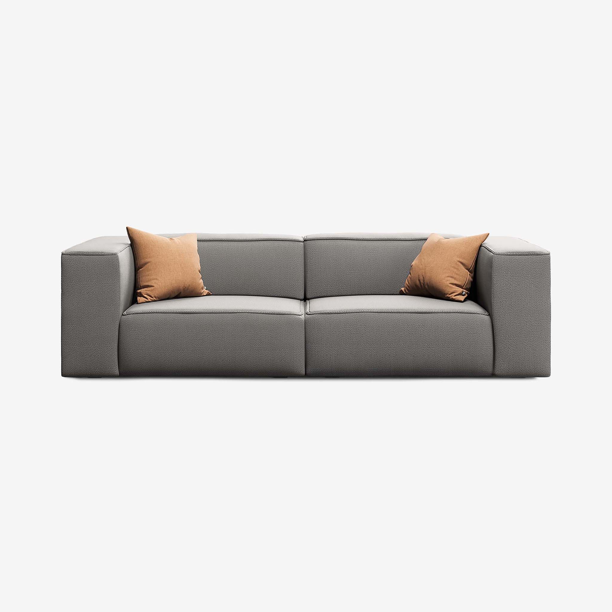 Meester Sofa 254x100 Loop Charcoal Thumbnail