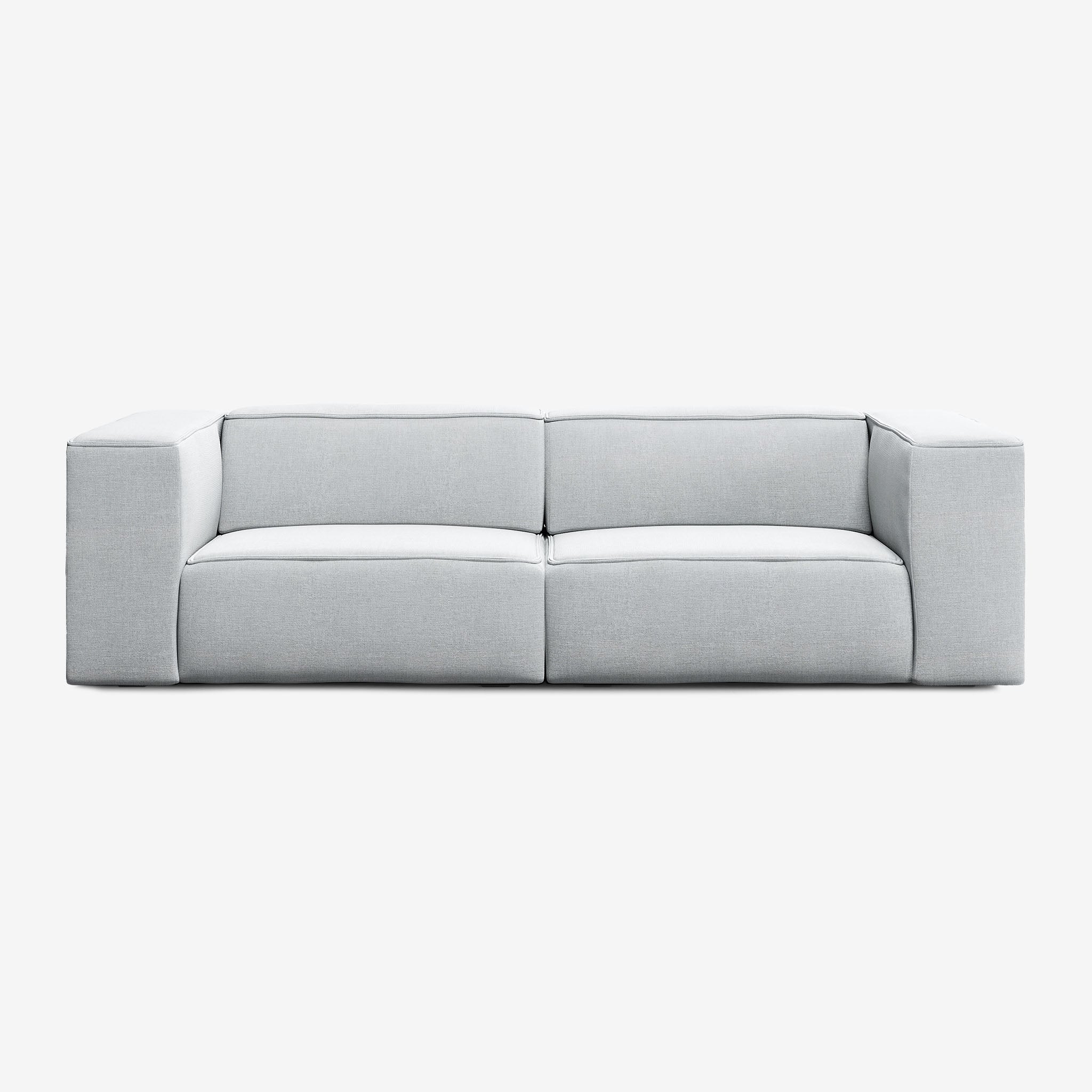 Meester Sofa 254x100 Nantes Grey Chine