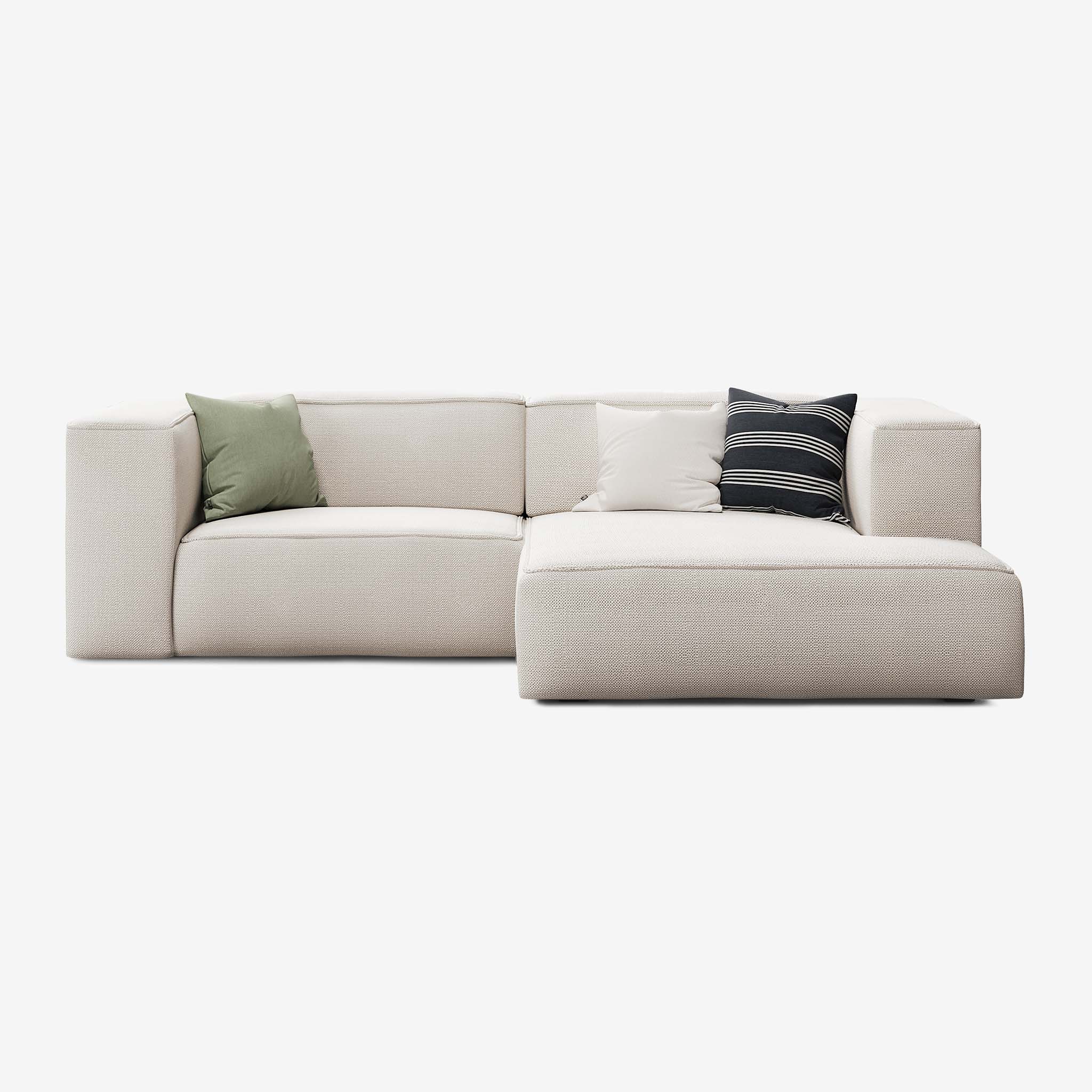 Meester Sofa 254x165 Savant Whisper Rechts