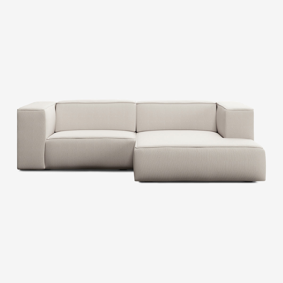 Meester Sofa 254x165 cm 3-Sitzer Loop Marble Rechts