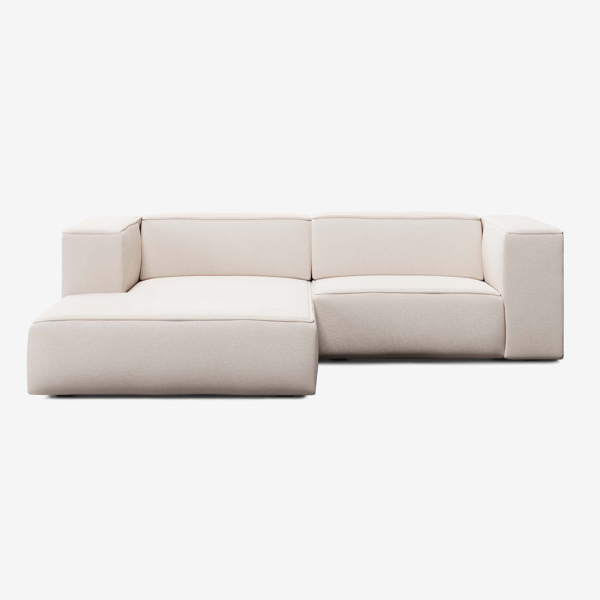 Meester Sofa 254x195 cm (Nantes Linen Chalk)
