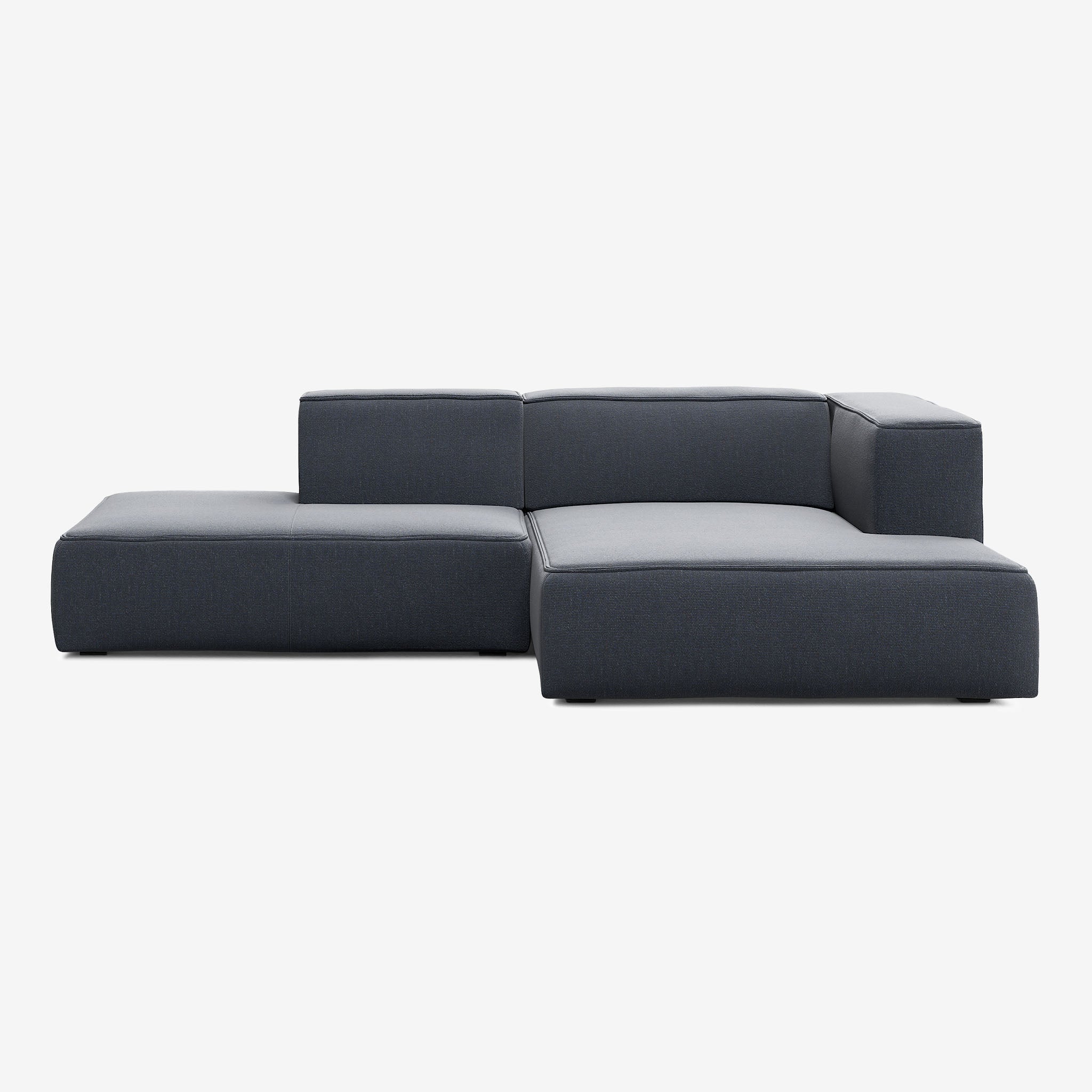 Meester Sofa 263x165 Heritage Indigo Rechts