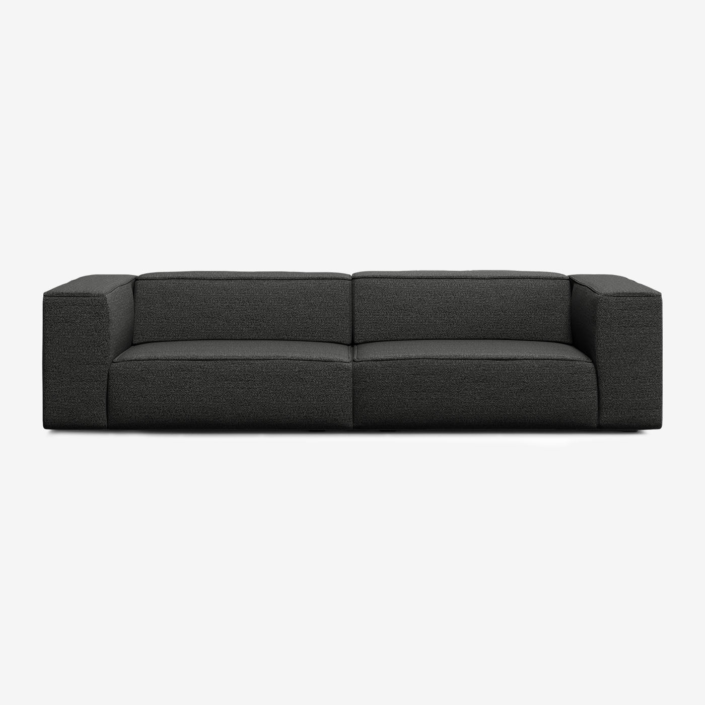Meester Sofa 294x100 cm 4-Sitzer Tundra Gorilla