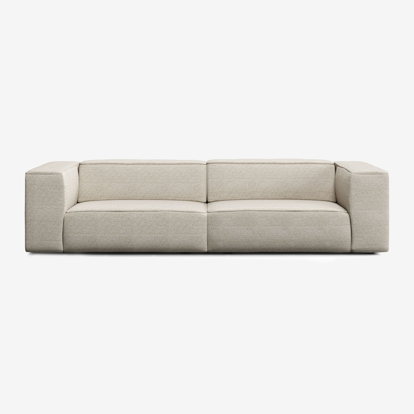 Meester Sofa 294x100 cm 4-Sitzer Tundra Gypsum