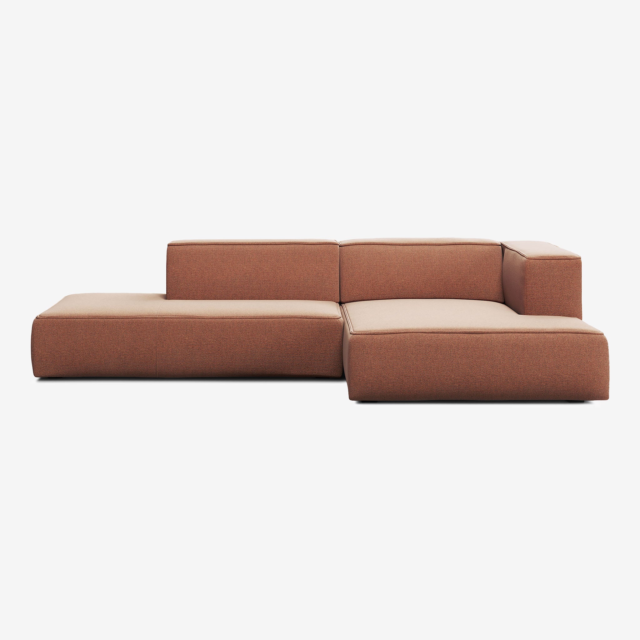 Meester Sofa 295x165 Heritage Rust Rechts