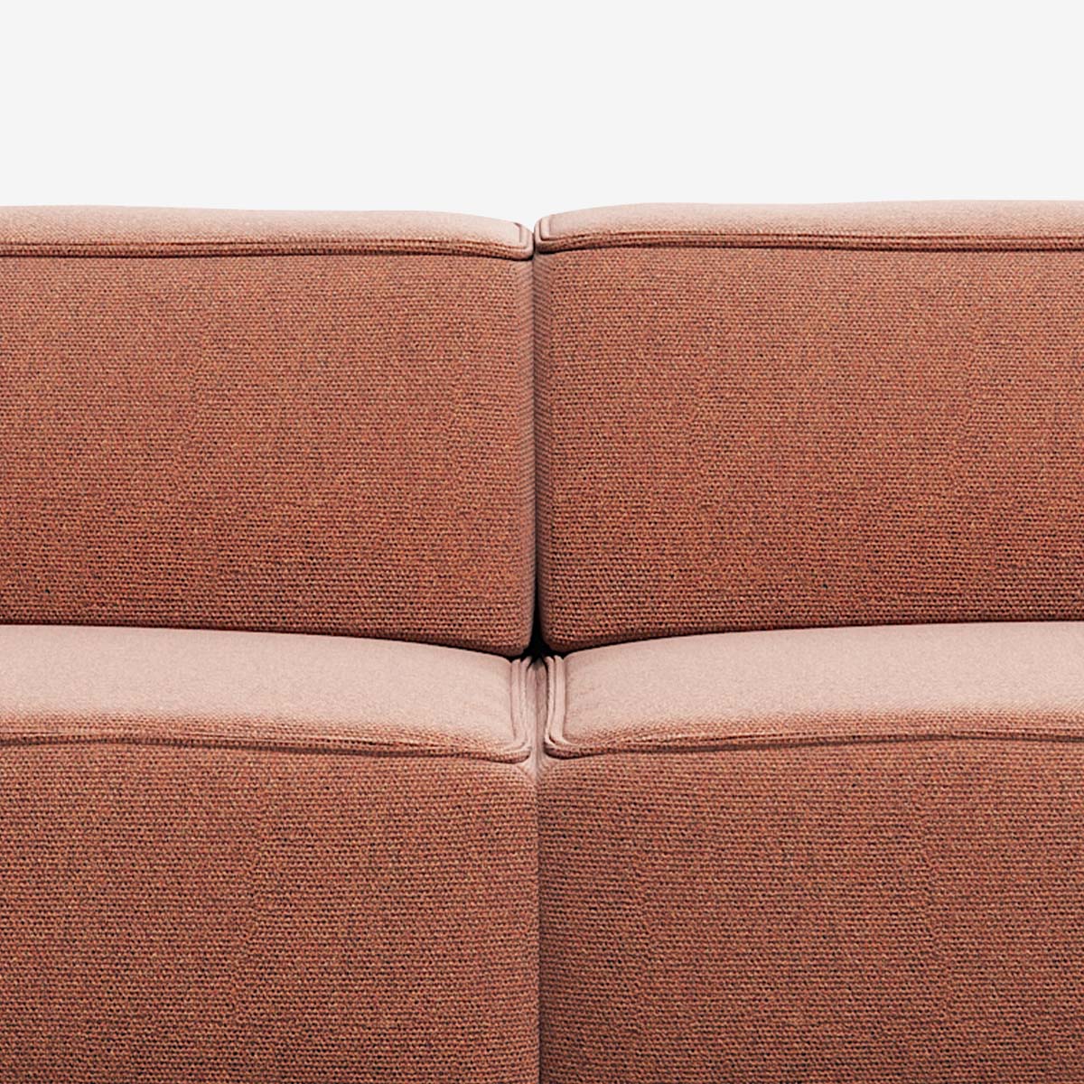 Meester Sofa 2 Module Heritage Rust Detail