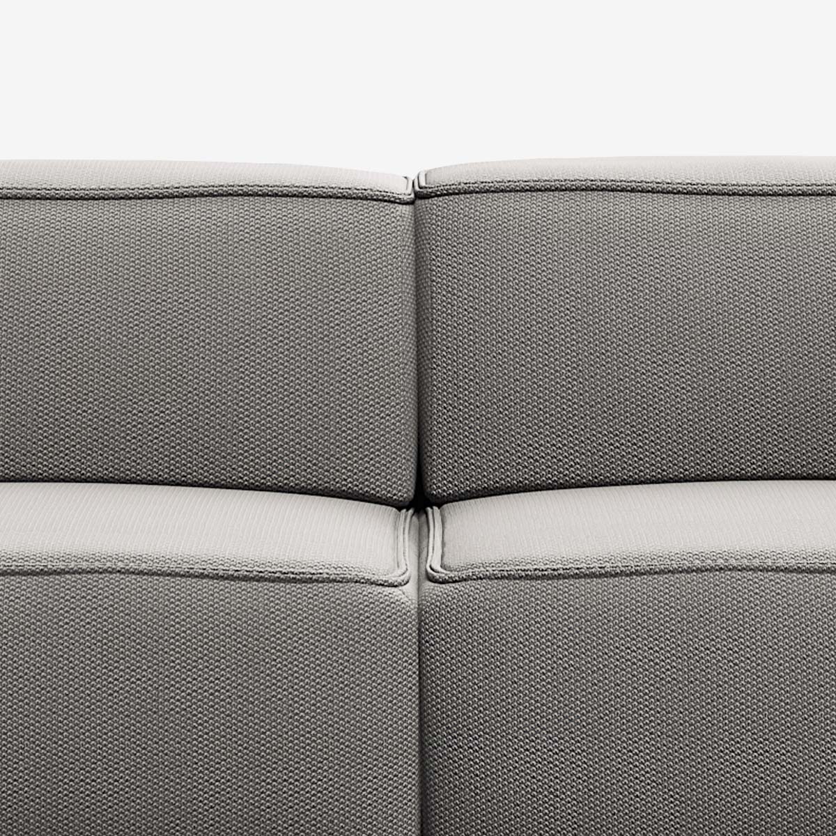Meester Sofa 2 Module Loop Charcoal Detail