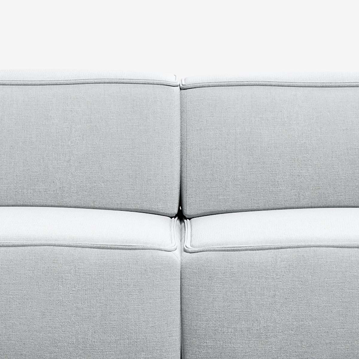 Meester Sofa 2 Module Nantes Chine Grey Detail