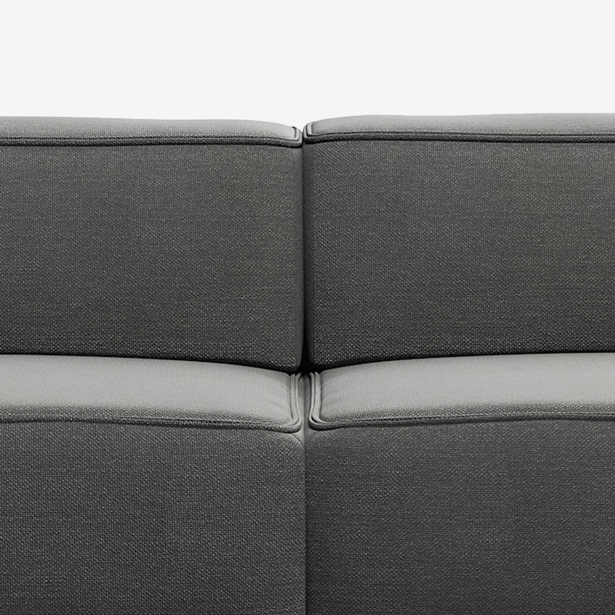 Meester Sofa 2 Module Nantes Sooty Detail