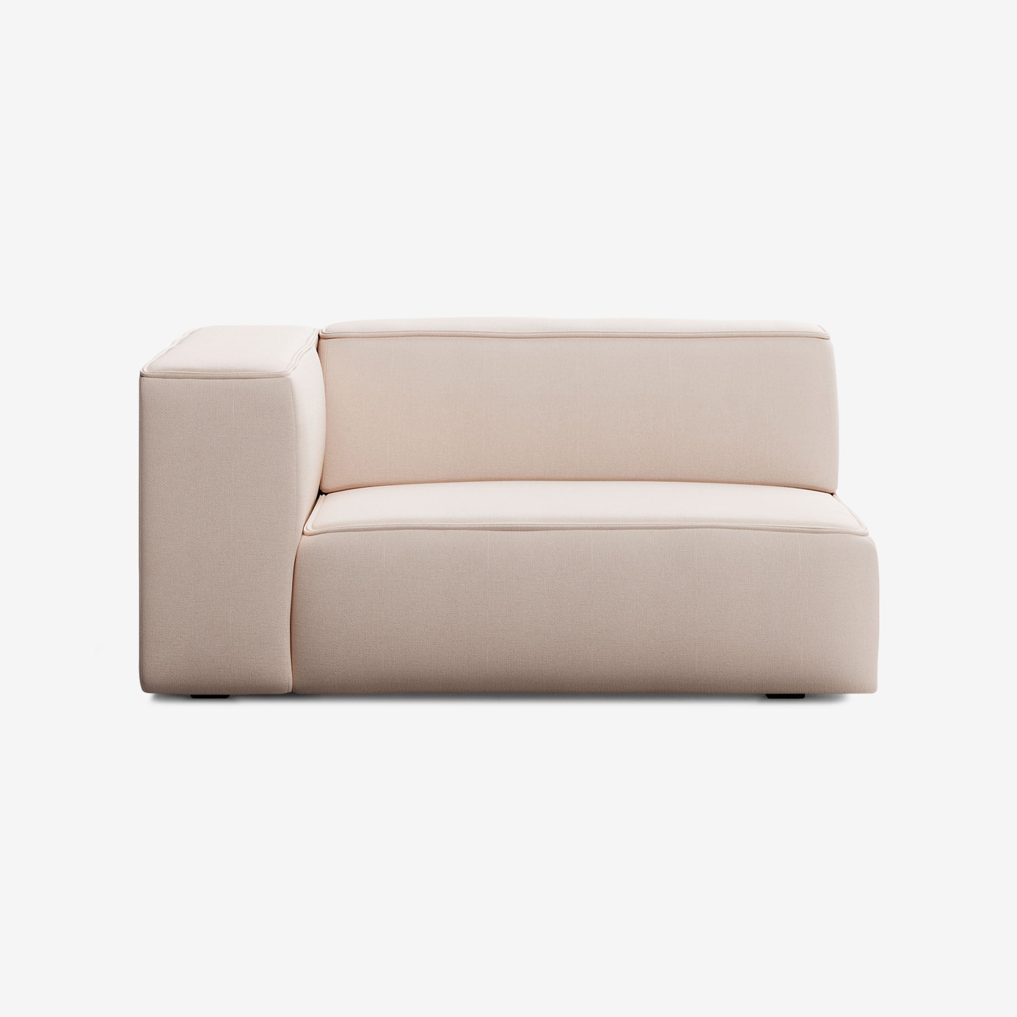 Meester Sofa 2 Sitzer Nantes Linen Chalk Links