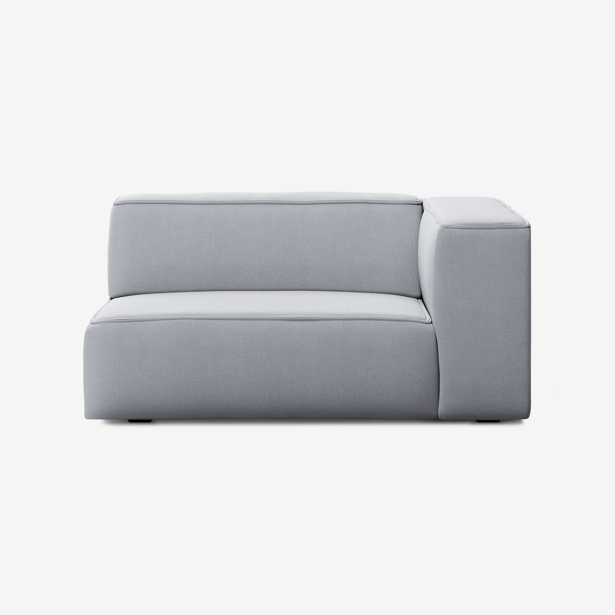 Meester Sofa 2 Sitzer Rechts Nantes Grey Chine