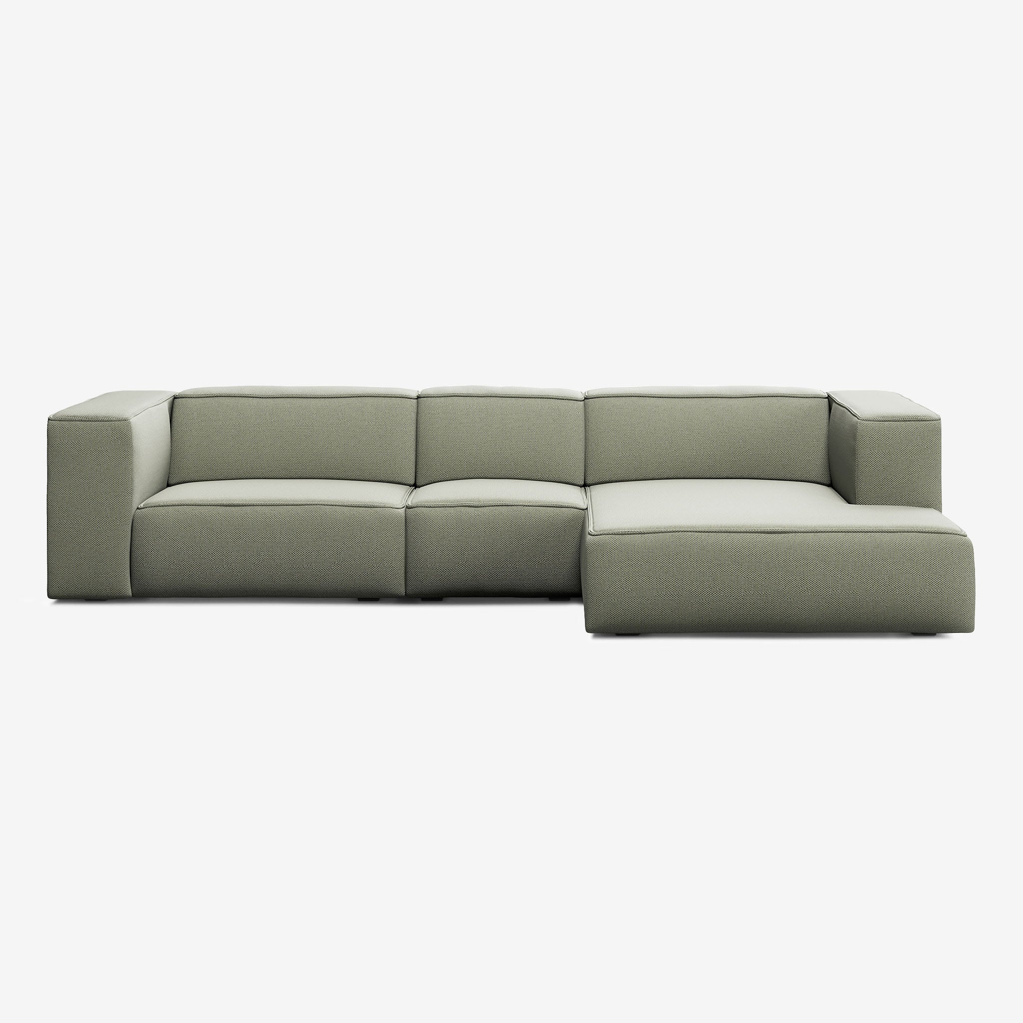 Meester Sofa 322x165 Arc Oxide Rechts