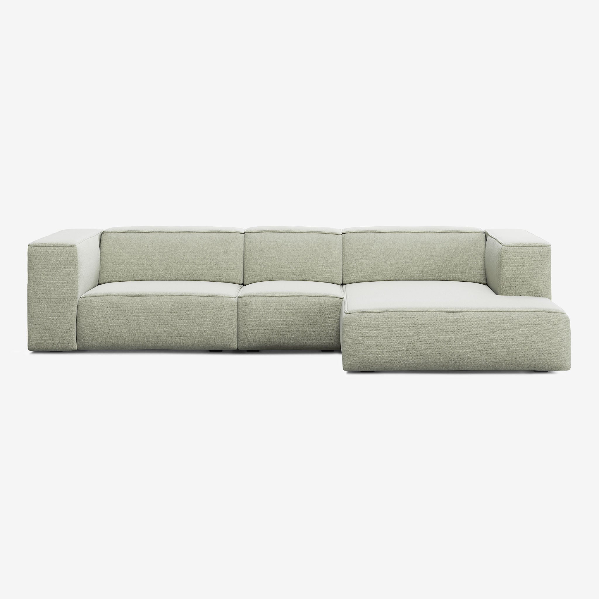 Meester Sofa 322x165 Heritage Moss Rechts