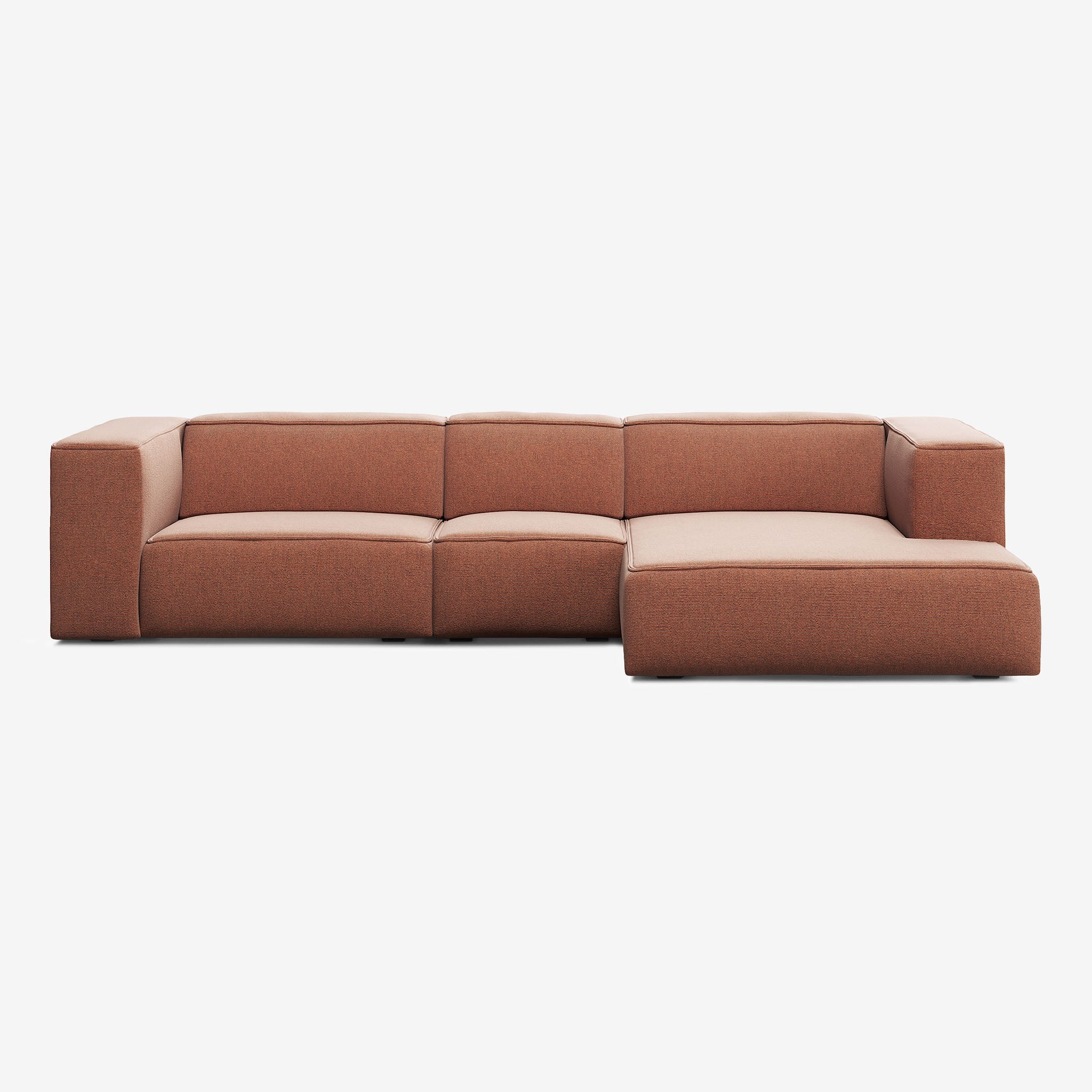 Meester Sofa 322x165 Heritage Rust Rechts