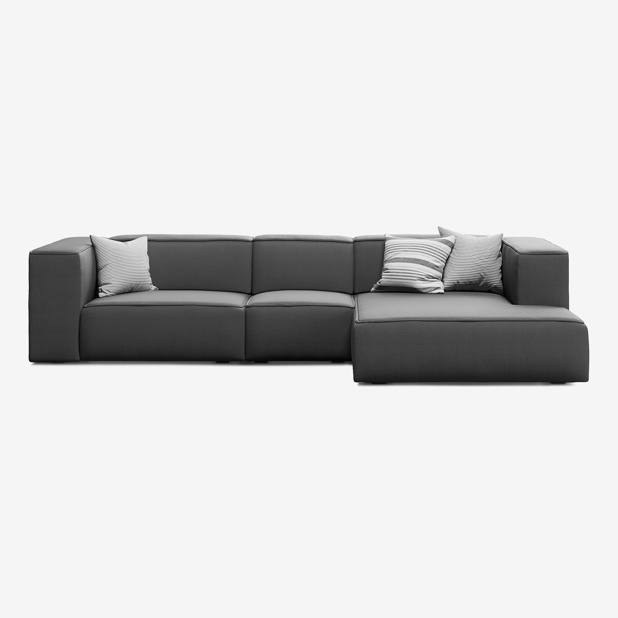 Meester Sofa 322x165 Loop Shadow Rechts