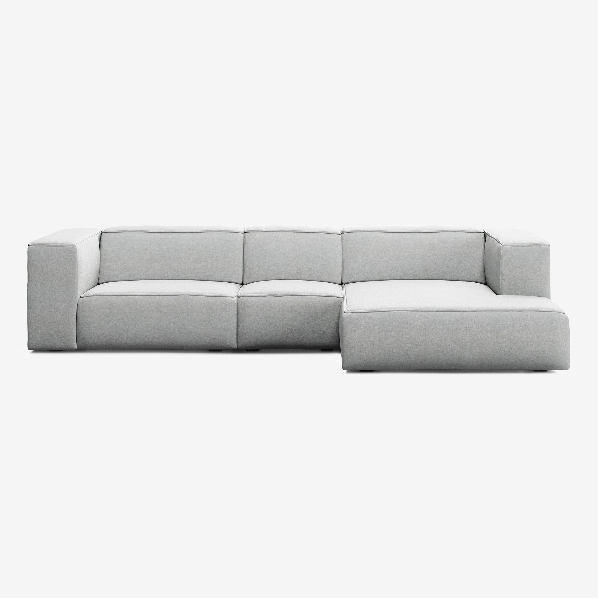 Meester Sofa 322x165 Nantes Grey Chine Rechts
