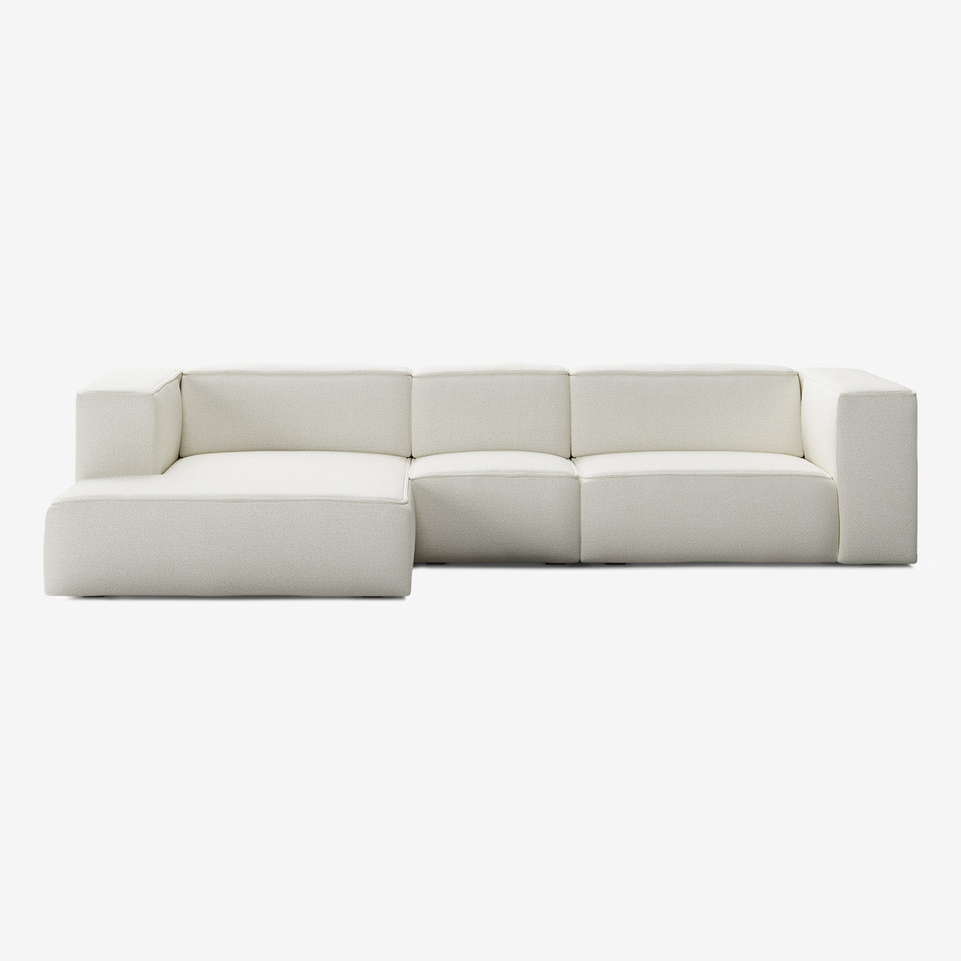 Meester Sofa 322x165 cm 5-Sitzer Links Tundra Swan