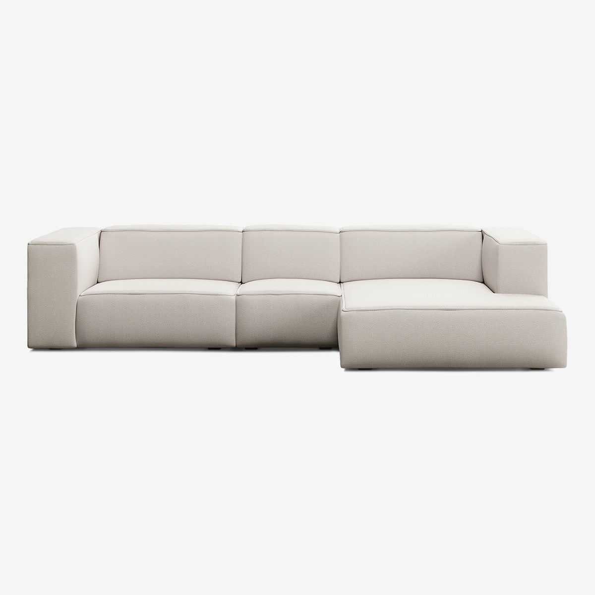 Meester Sofa 322x165 cm 5-Sitzer Loop Marble Rechts