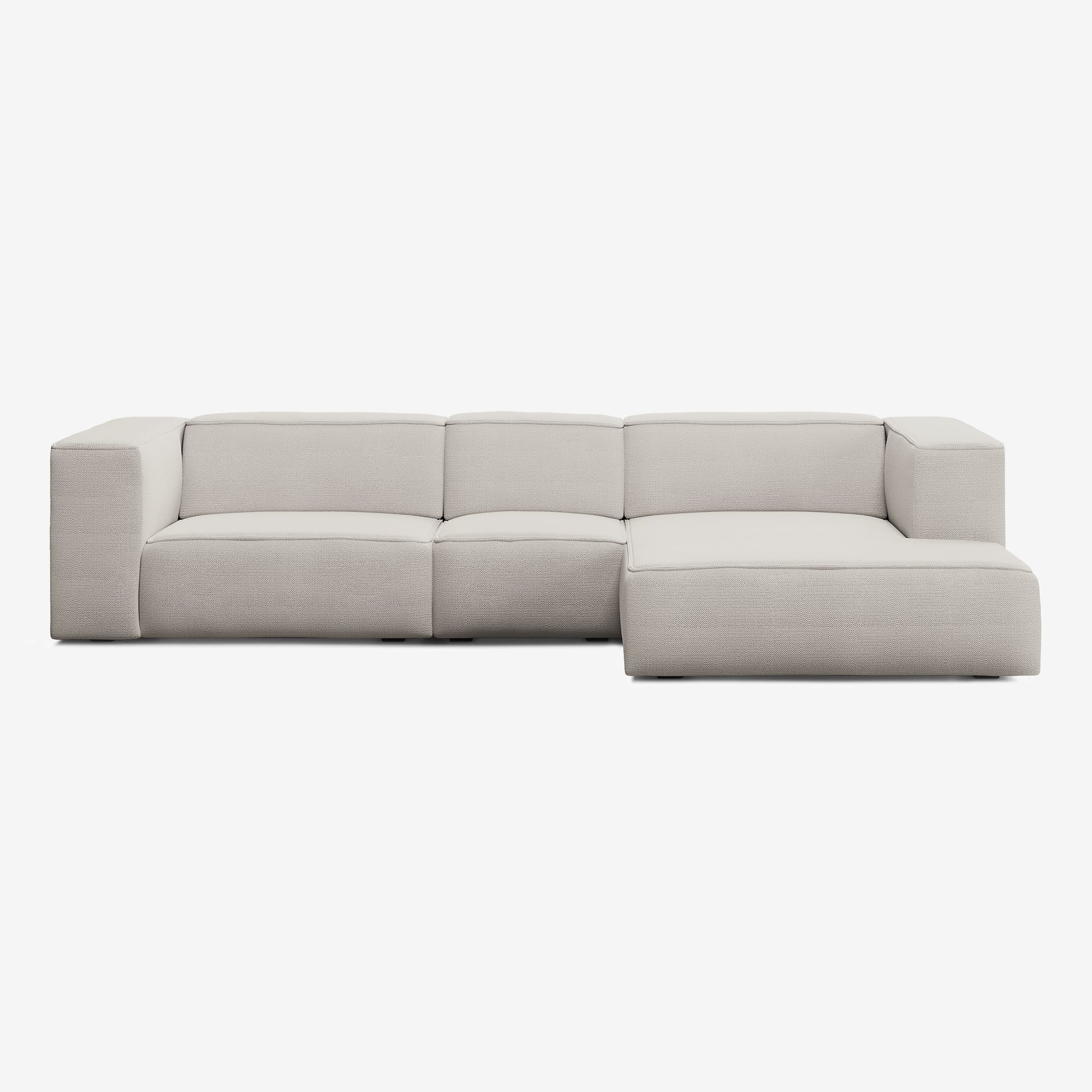 Meester Sofa 322x165 cm 5-Sitzer Rechts Savant Grey